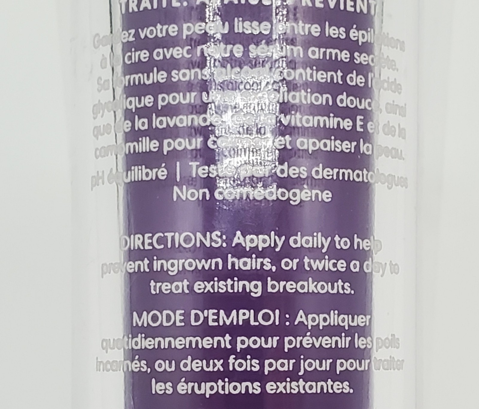 EWC Serum Ingrown Hair Treatment 1.7oz Glycolic Lavender Oil European Wax Center