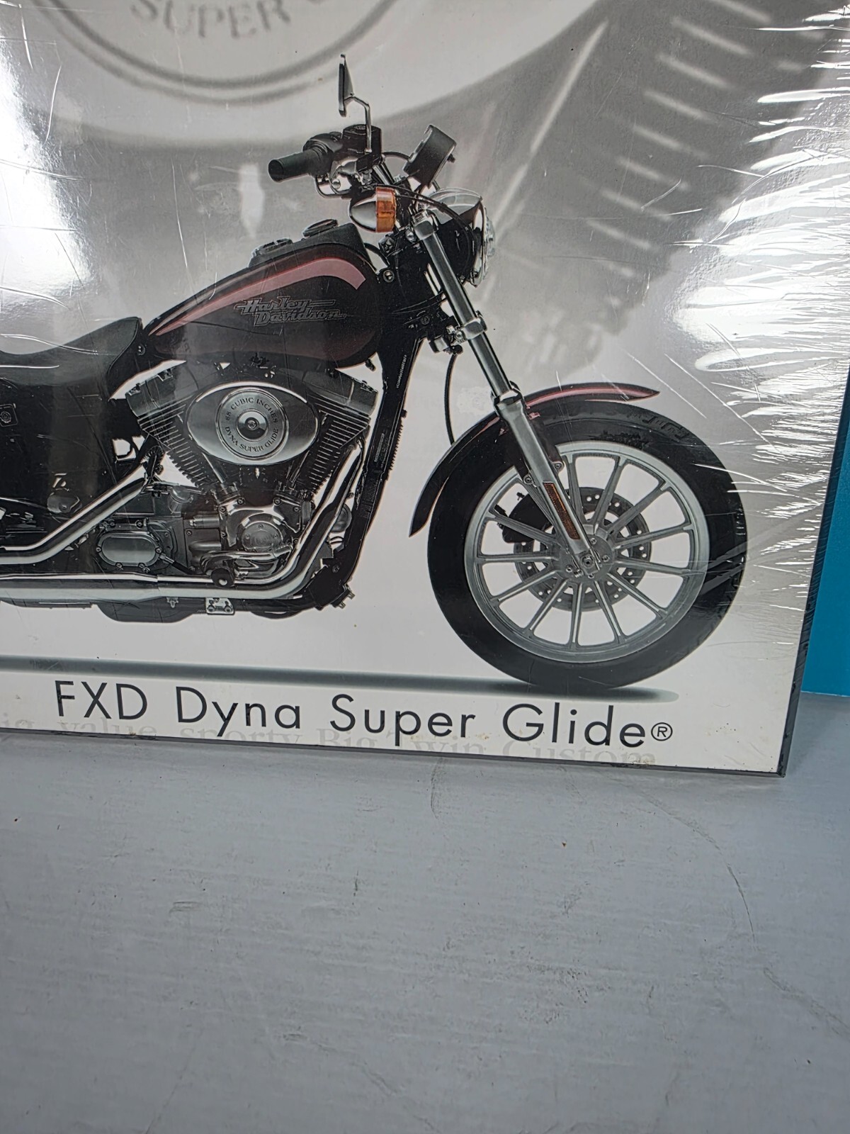 Harley Davidson FXD Dyna Super Glide Dealer Appreciation Wall Plaque