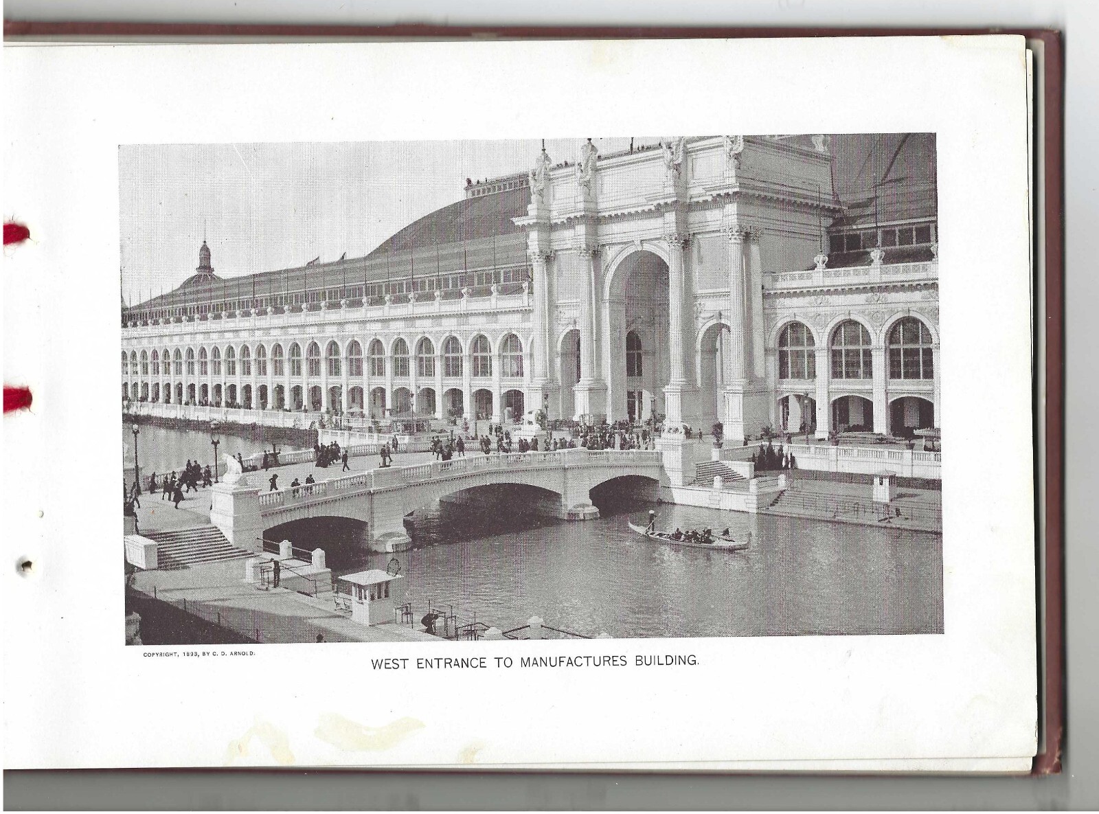 US 1892 WORLD COLUMBIAN EXPOSITION 25 ORIGINAL OFFICIAL PHOTOGRAPH VIEWS
