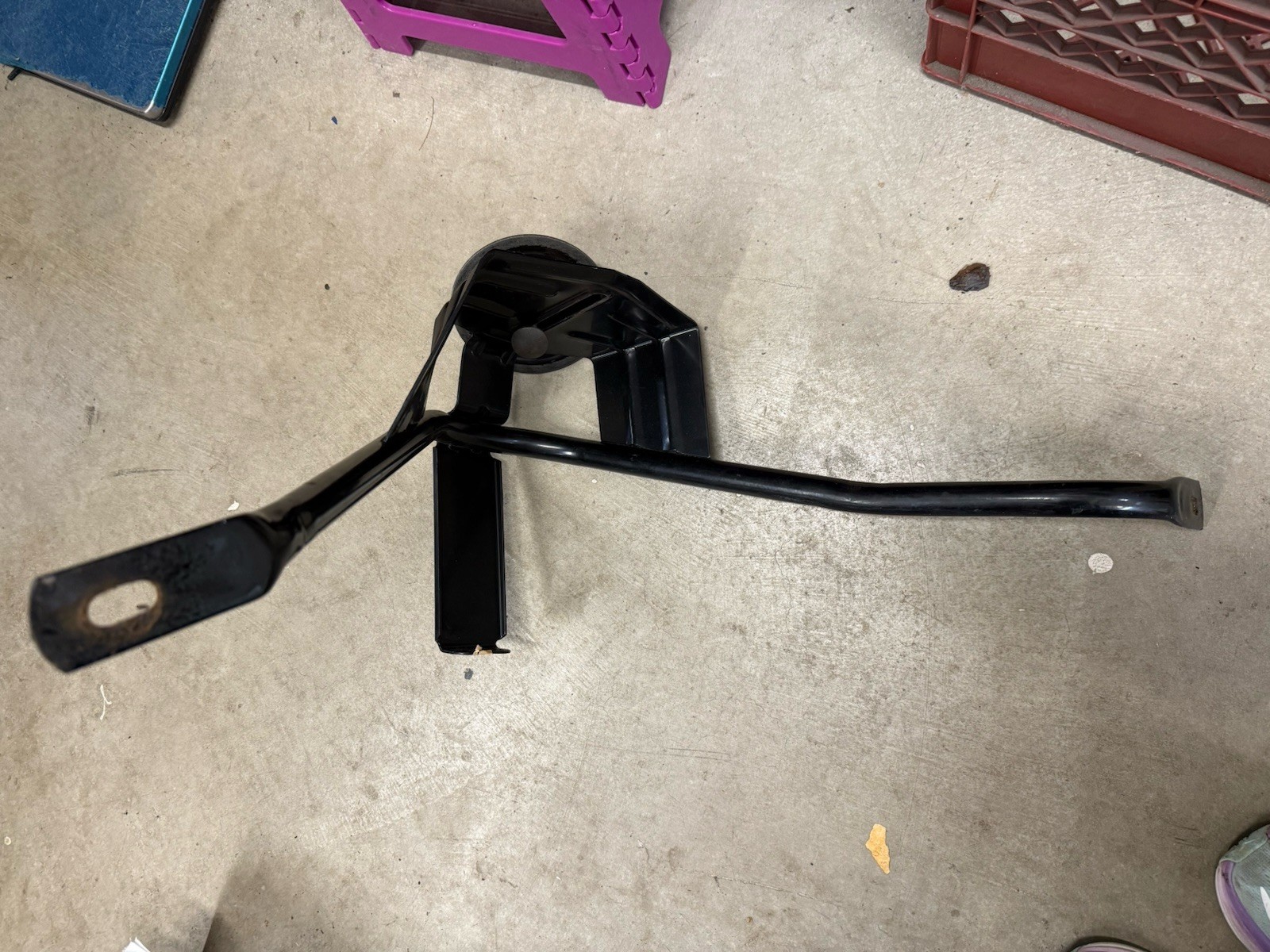 1978-1996 FORD BRONCO INTERIOR SPARE TIRE CARRIER 78-96 OEM FULL SIZE