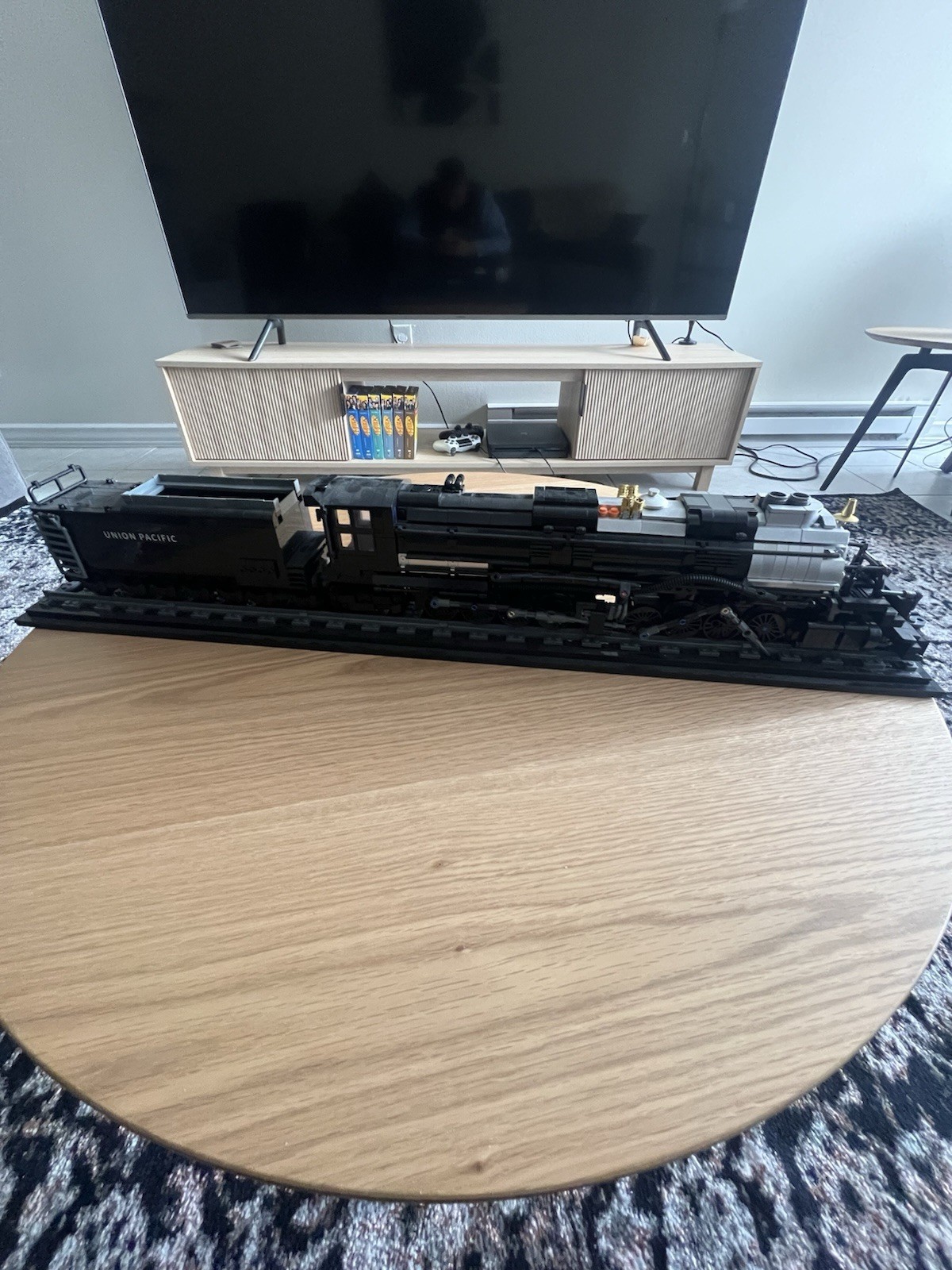 Nifeliz Big Boy Locomotive, Articulated Steam Locomotive Building Block Set