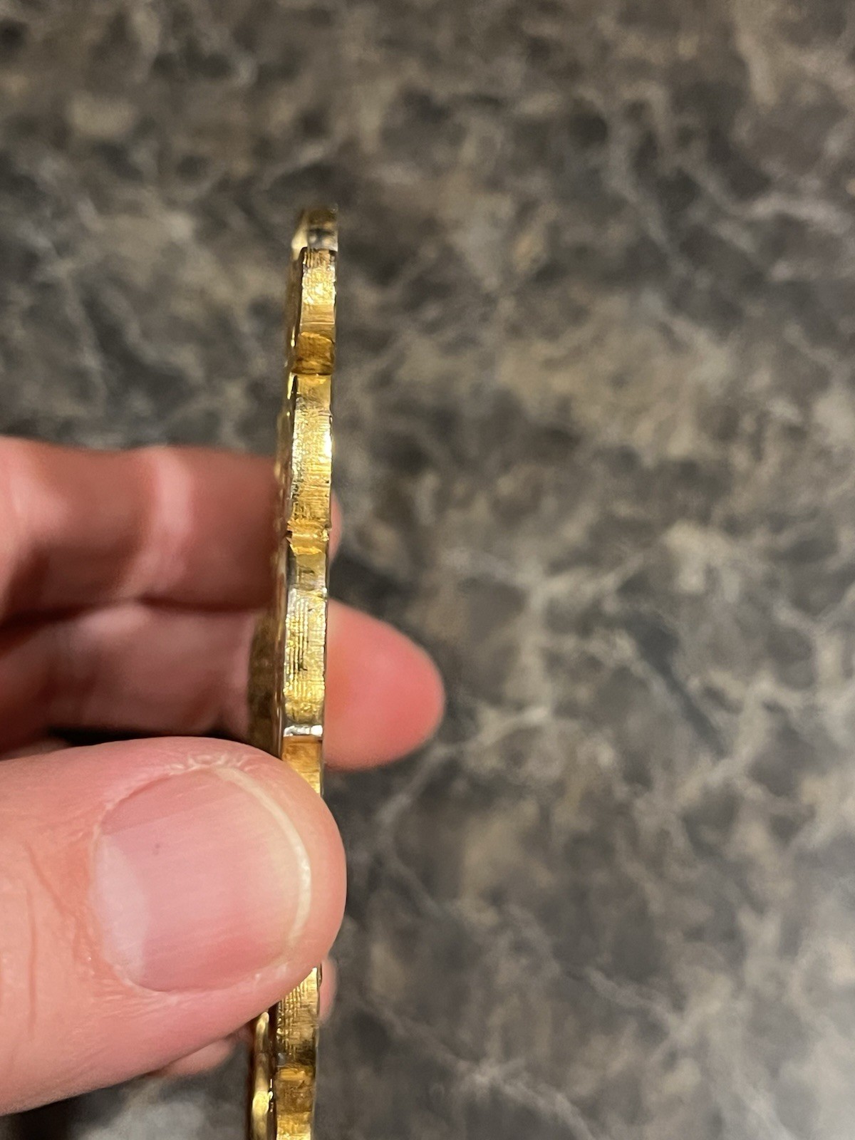 Vintage Damaged Harley Davidson Sissy Bar? Tank Badge Emblem Eat 1903 Eagle Part