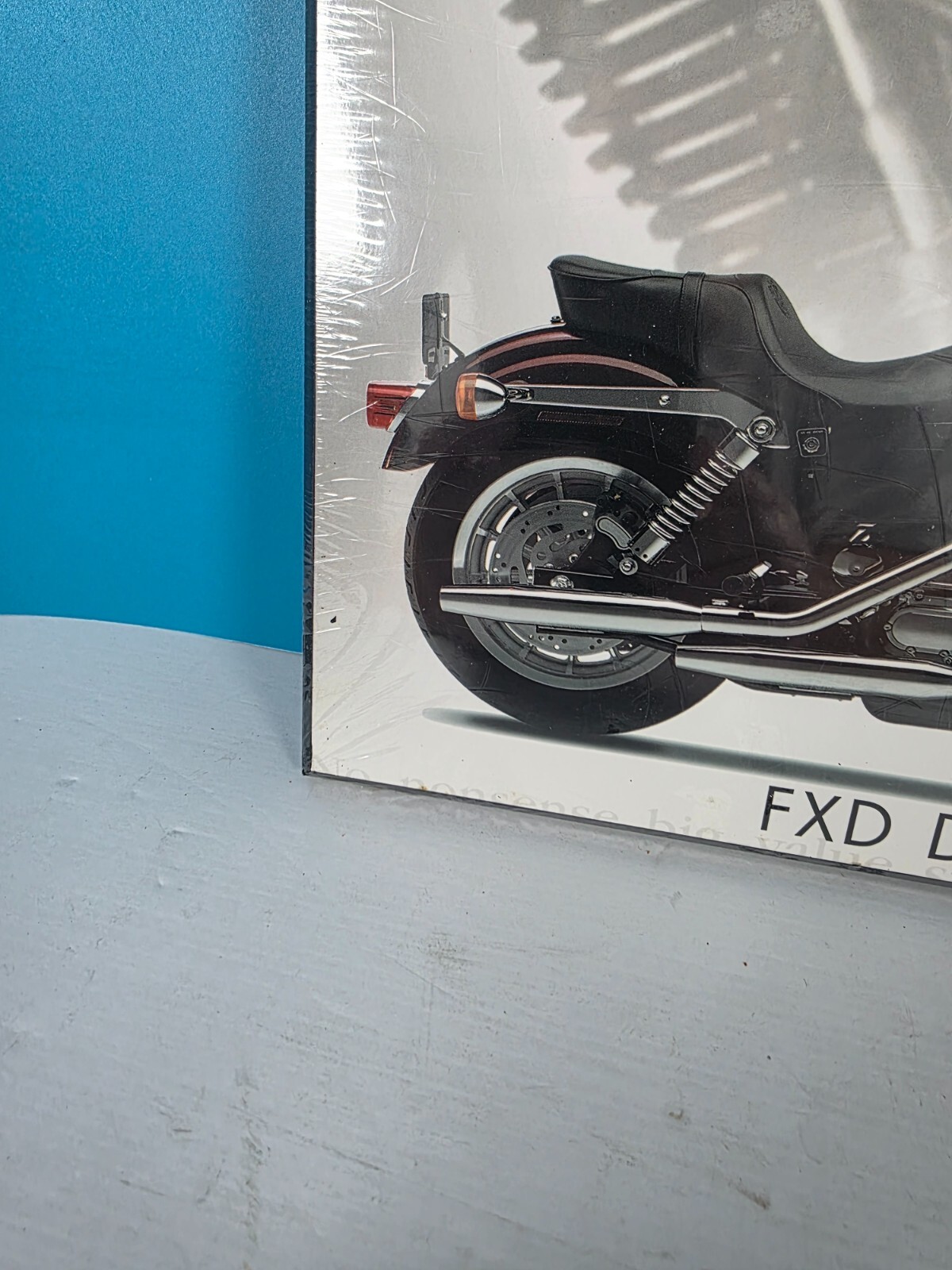 Harley Davidson FXD Dyna Super Glide Dealer Appreciation Wall Plaque