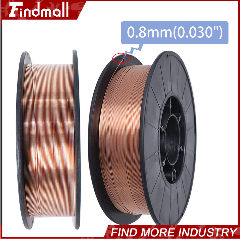 Findmall ER70S-6 .023" .030" .035" .045" Mild Steel MIG Welding Wire Spool