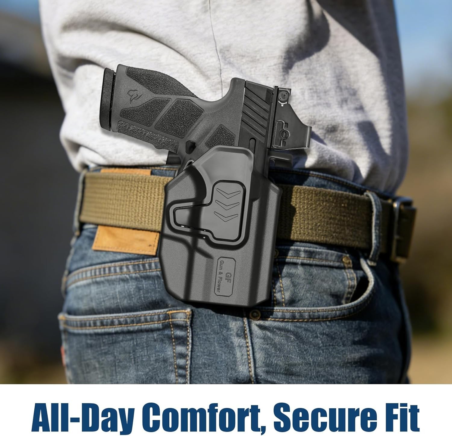 OWB Holster for Taurus GX2,Level IIRetention Outside Waistband Holster,RDS Ready