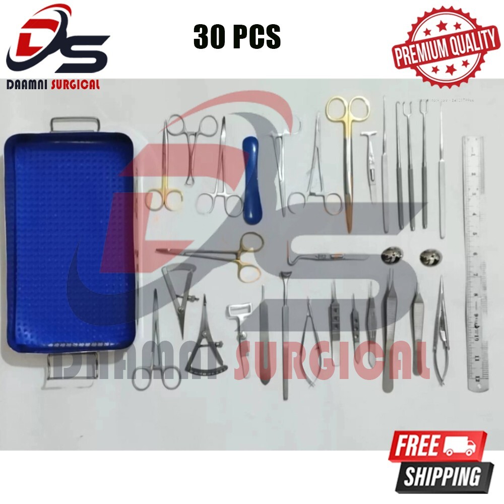 Blepharoplasty Instruments Set of 30 PCs Eye Surgery Set Plastic Surgery