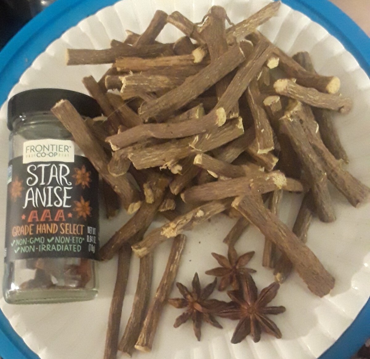 3p LOT:STAR ANISE LICORICE ROOT CHEW STICKS NATURAL NO NICOTINE STOP SMOKING AID