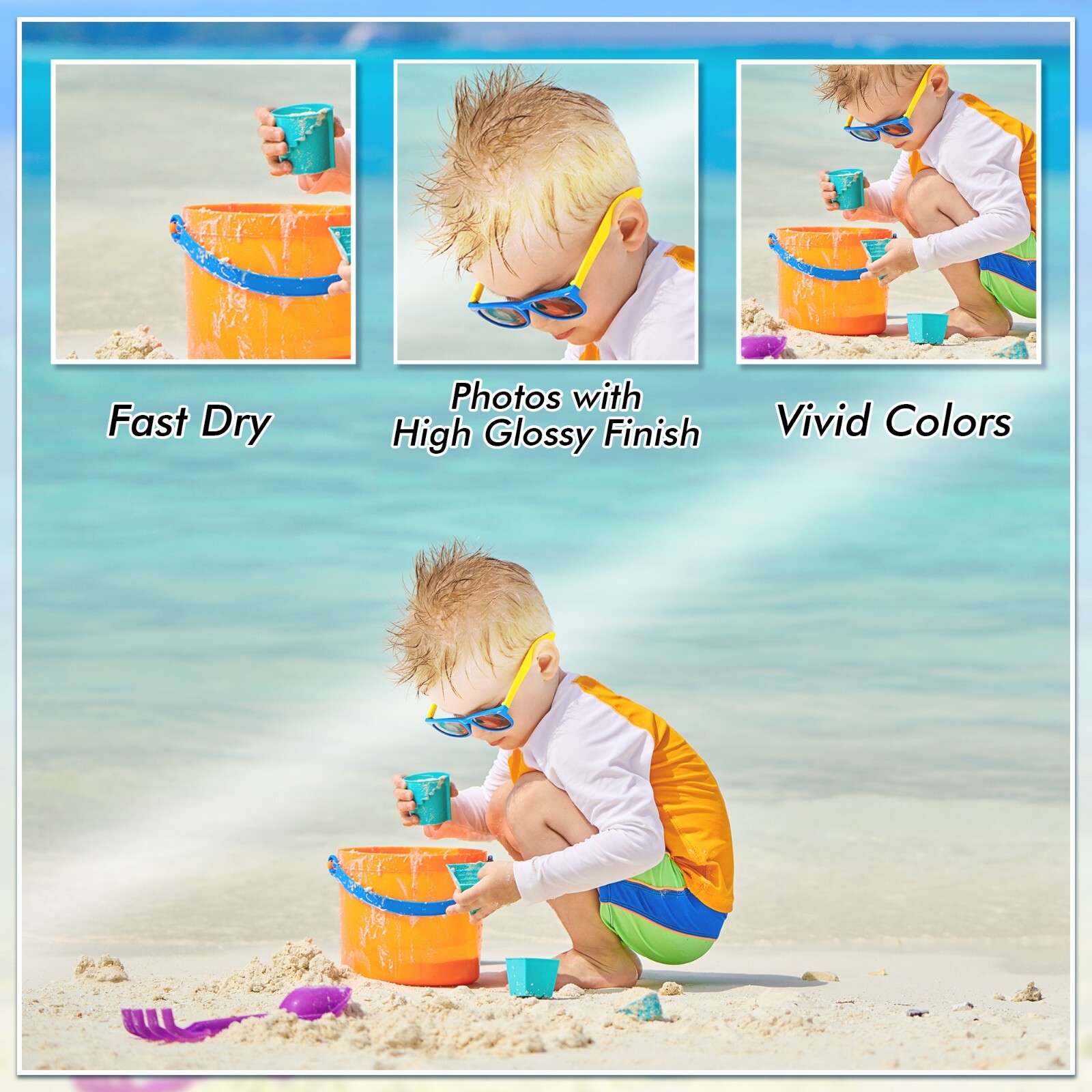 Koala Inkjet Photo Paper 8X10 Glossy 48lb 100 Sheets Photographic Picture Paper