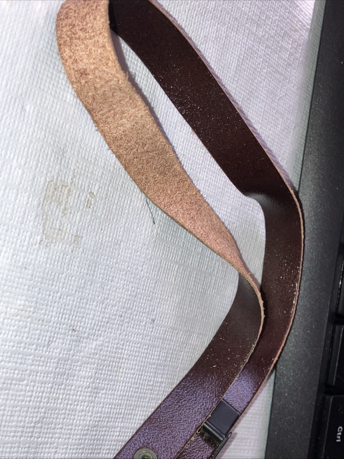 U.S. RERPLACEMENT M1 HELMET LINER LEATHER CHINSTRAPS FOR ARVN, THAI etc. TROOPS