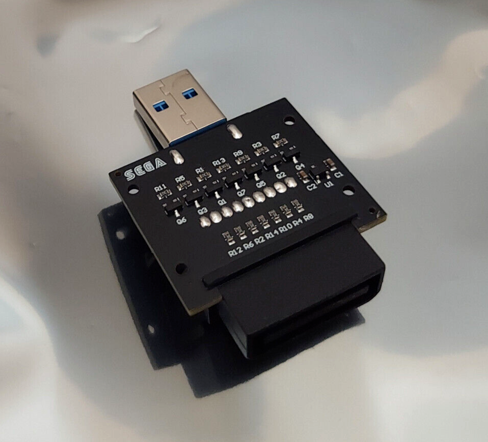 MiSTer FPGA SNAC SEGA Saturn Adapter w/ Case (New Item)