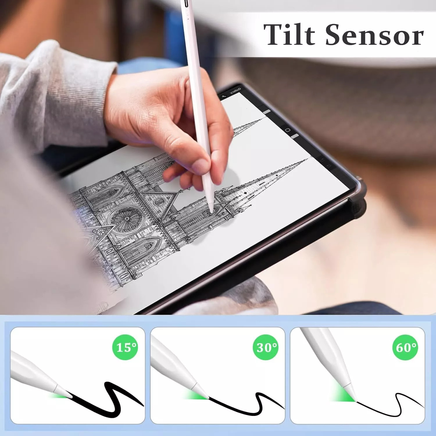 Apple Pencil Stylus Pen 2nd Generation for iPad/iPad Air/iPad Pro/iPad mini