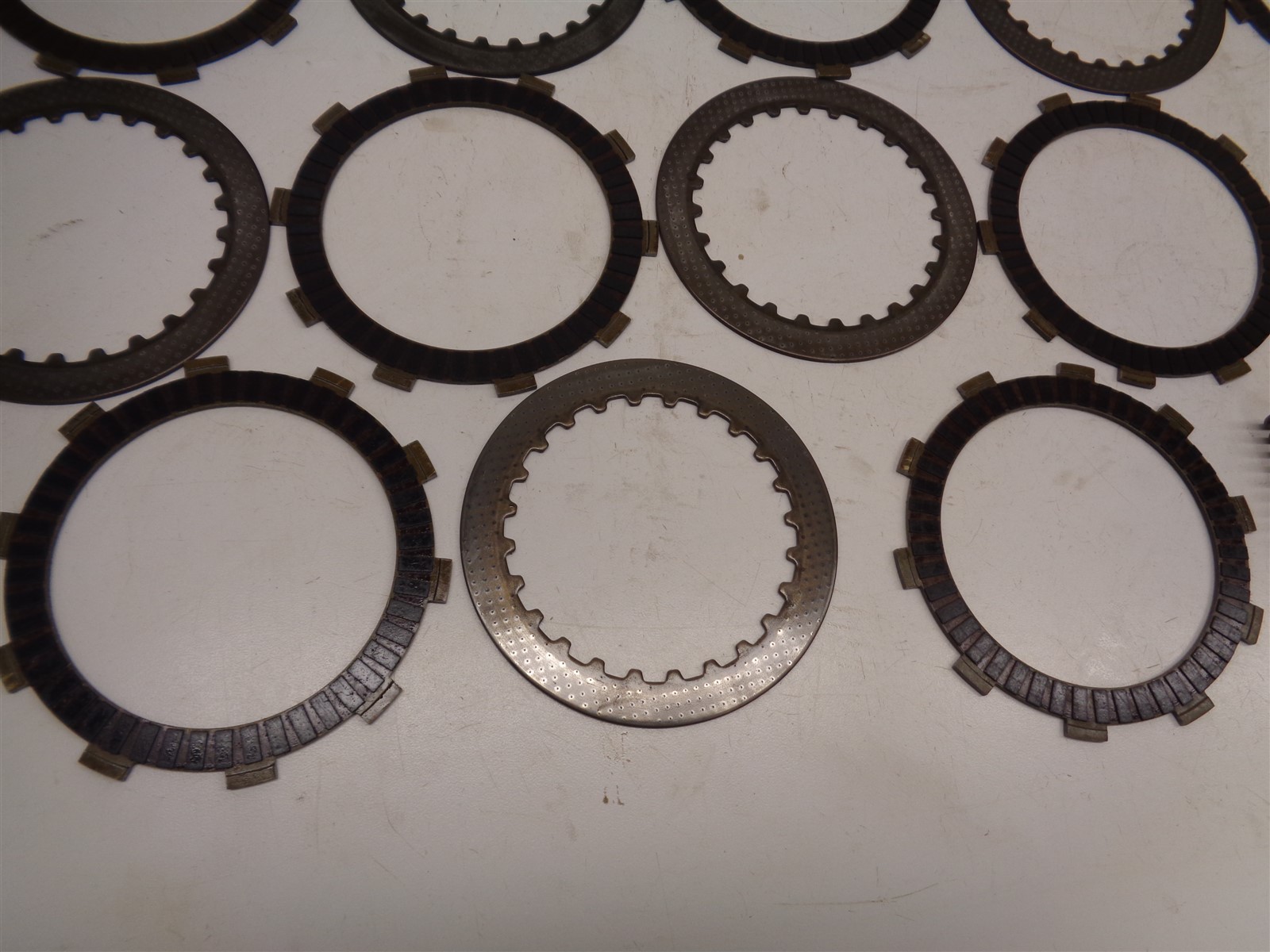 (L) 2005 Honda TRX400EX Inner Clutch Disks & Plates w Springs