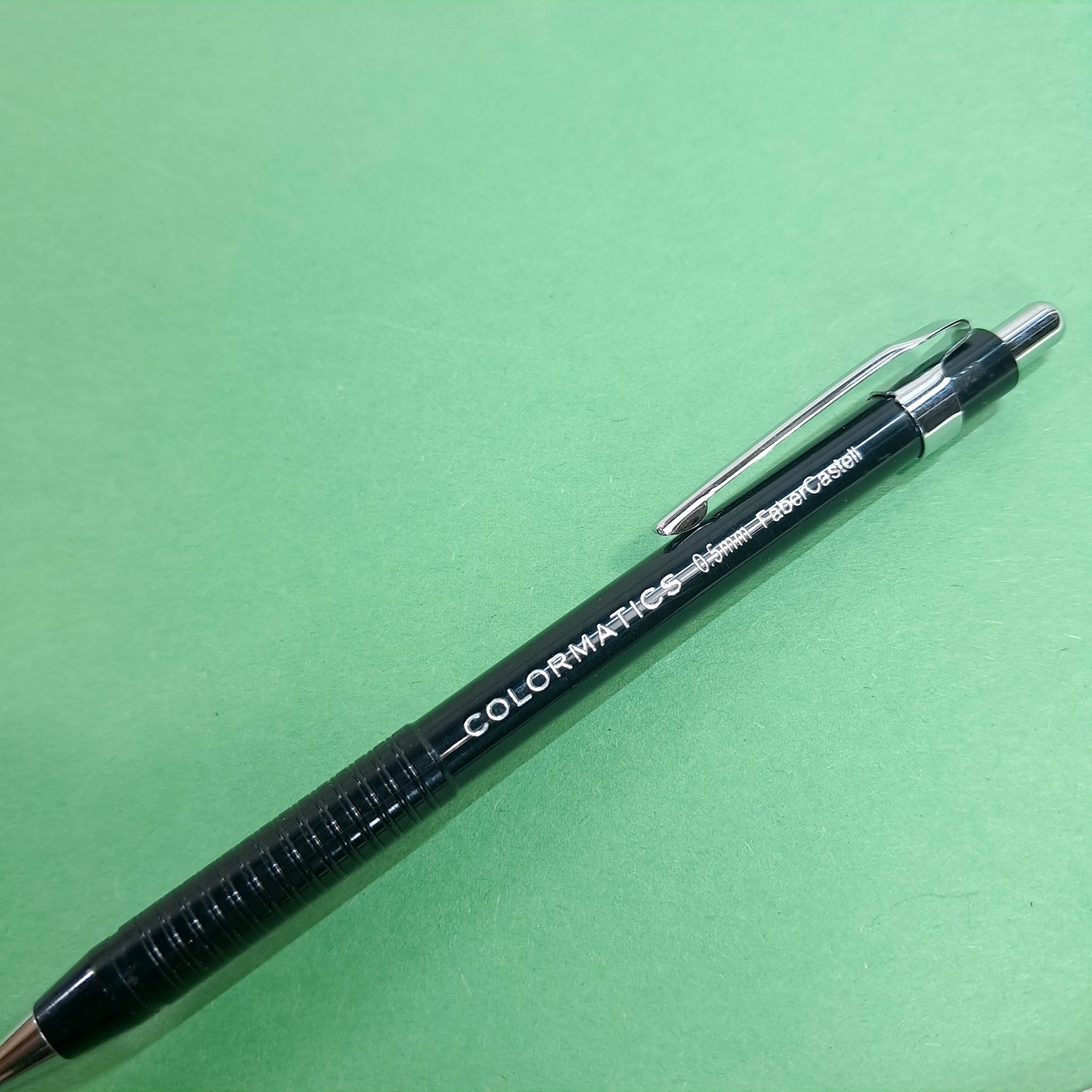 FABER CASTELL Colormatics 0.5mm MECHANICAL PENCIL black fabercastell Japan Vntge