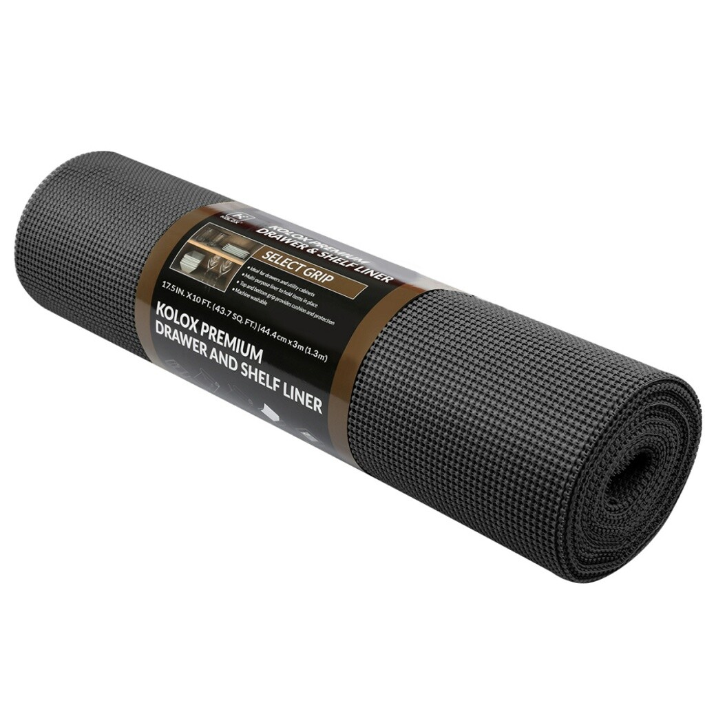 Non-Slip Grip Mat Roll Rubber Shelf Drawer Liner Table Kitchen Cupboard USA