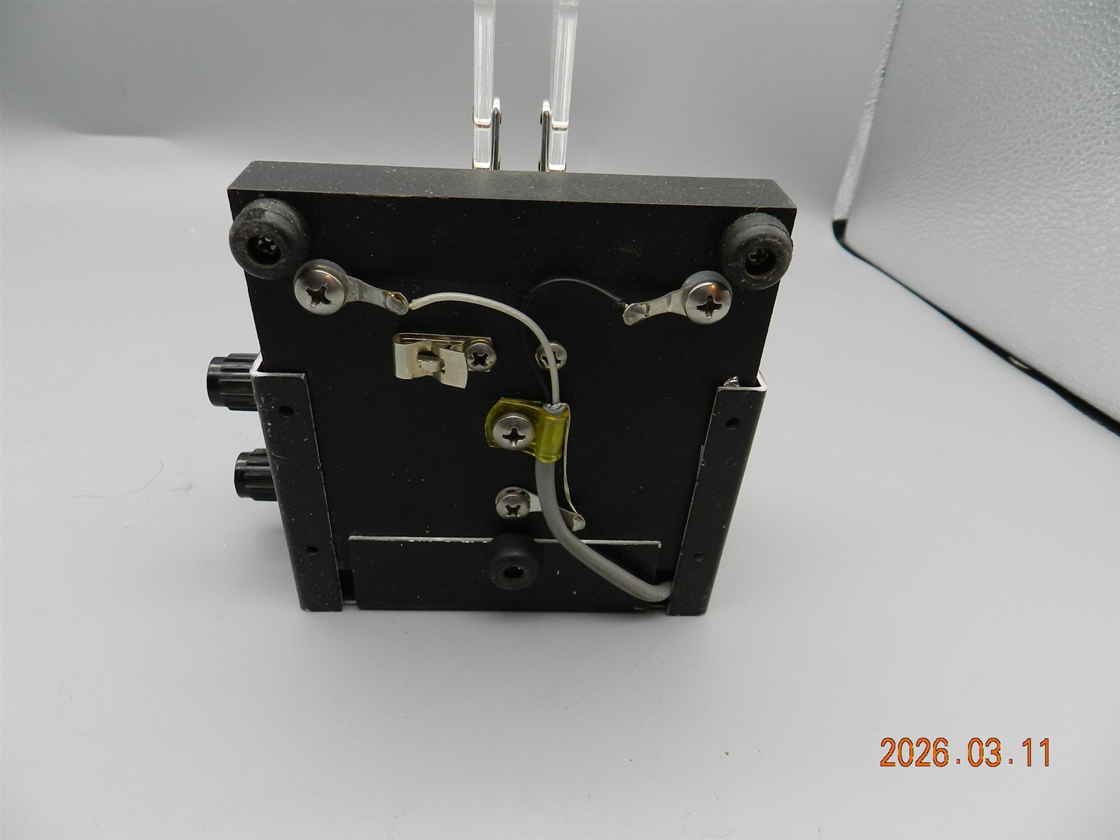 MFJ Electronic Keyer Model MFJ-422C with Bencher BY-1 Iambic Paddle