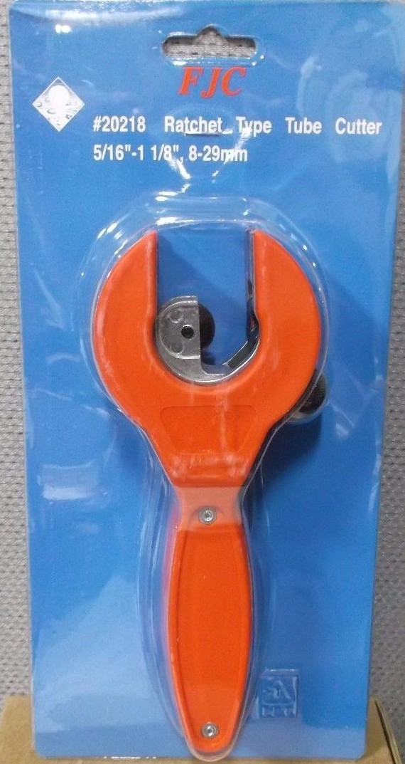 FJC 20218 Ratcheting Tubing Cutter For 5/16" to 1-1/8" Tubing