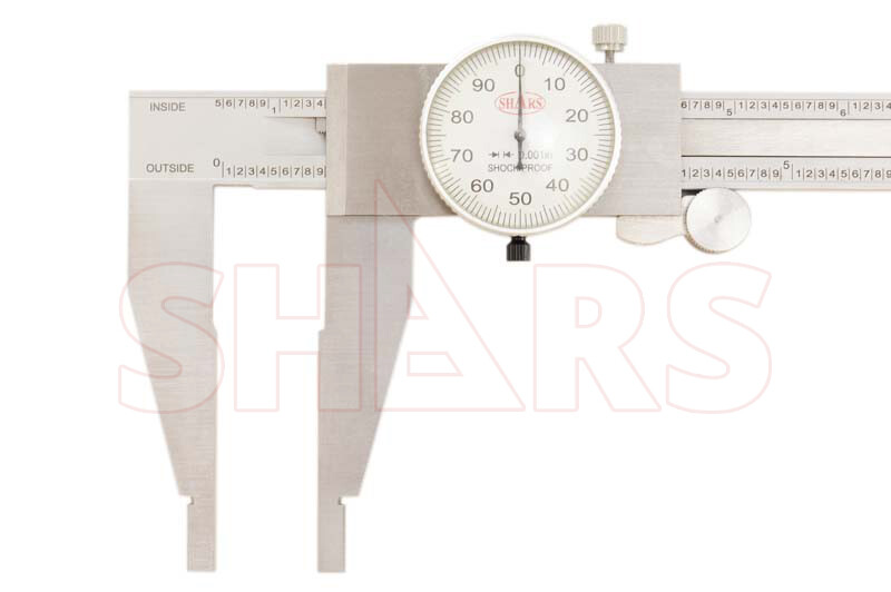 HEAVY DUTY 24" DIAL CALIPER LONG RANGE STAINLESS STEEL INSPECTION REPORT R}