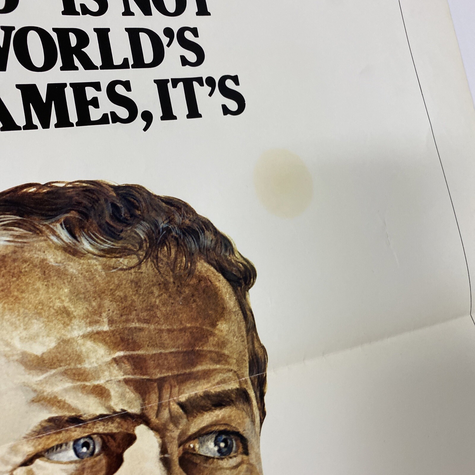 THE TOWERING INFERNO * 1976R ORIGINAL MOVIE POSTER 1SH PAUL NEWMAN STEVE MCQUEEN