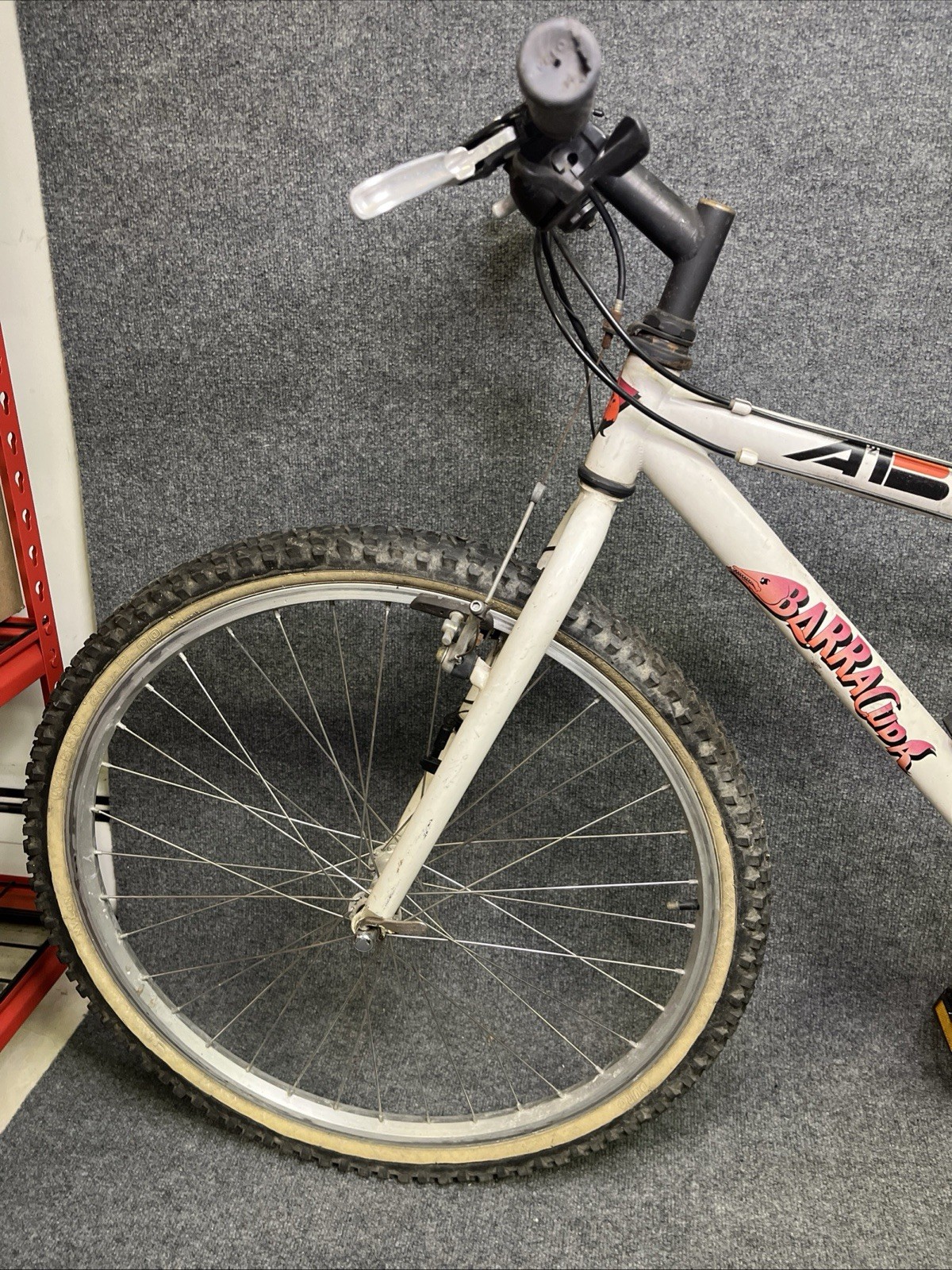 BARRACUDA A2B “TREE AMIGOS” Red/White MOUNTAIN BIKE OG DURANGO, CO RARE 1994