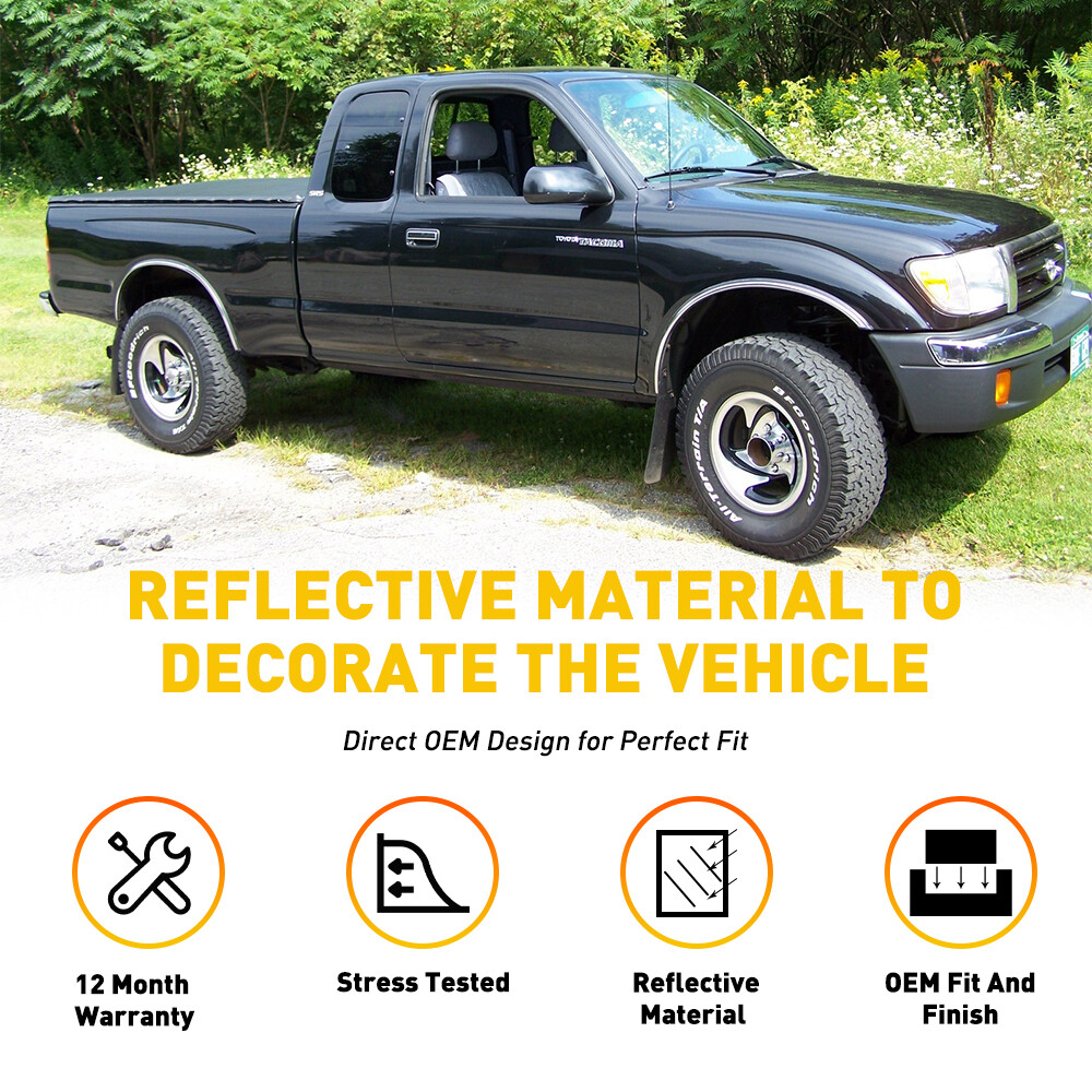 Door Handle Inner Indoor Left Right for 1995-2000 Toyota Tacoma Gray Free Return