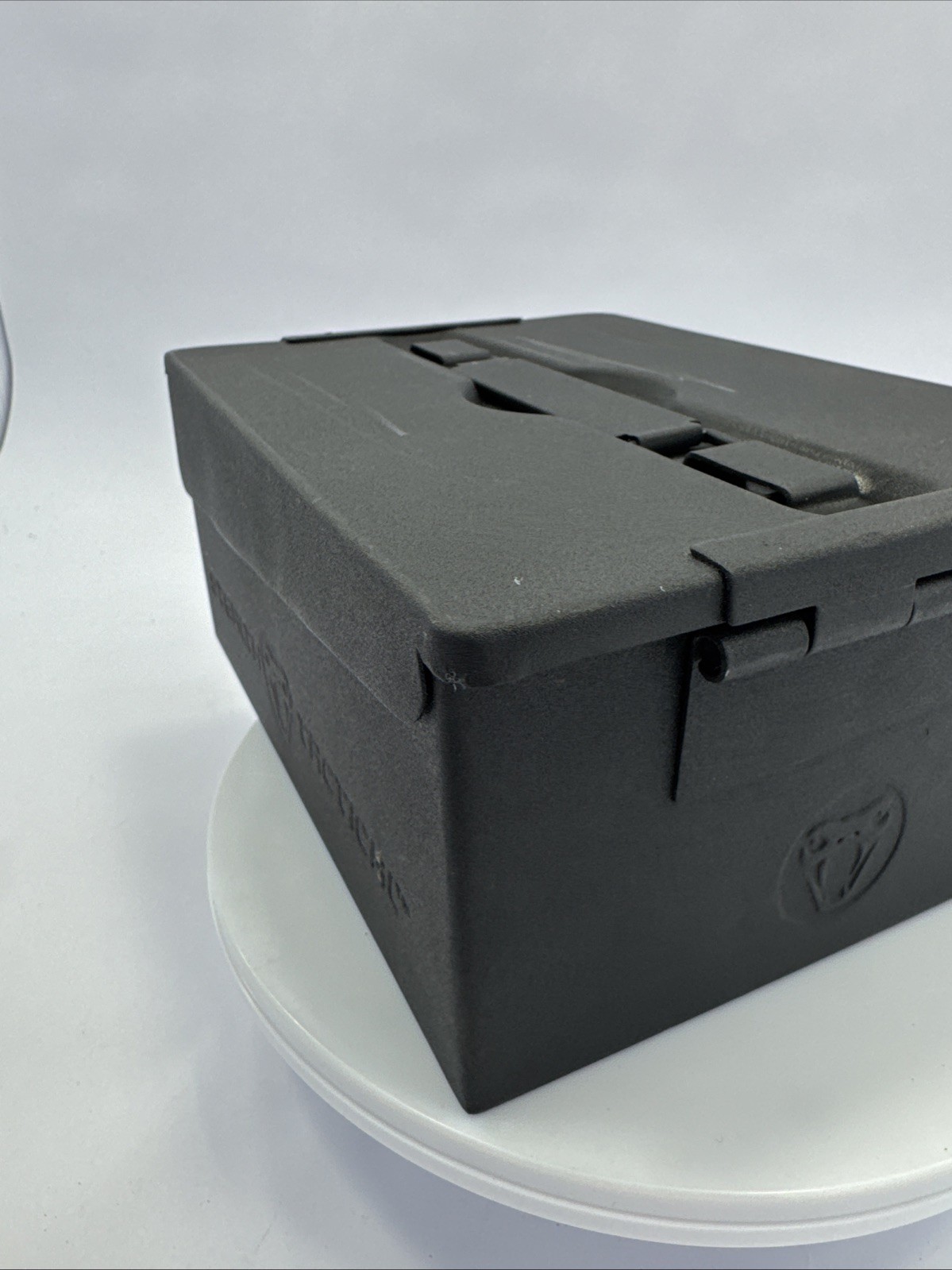 Stealth Tactical Small Bsa Metal Military Ammo Canister 7 1/2 X 5 1/2