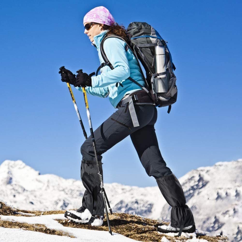 Outdoor Hiking Boots Cover Gaiters Waterproof Leg Protection Snake Snow Legging