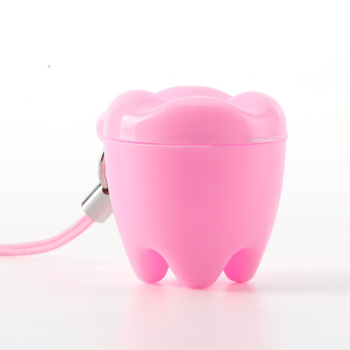 50 Pcs Dental Baby Teeth Storage Boxes Tooth Shape Holder Organizer Mixed Color