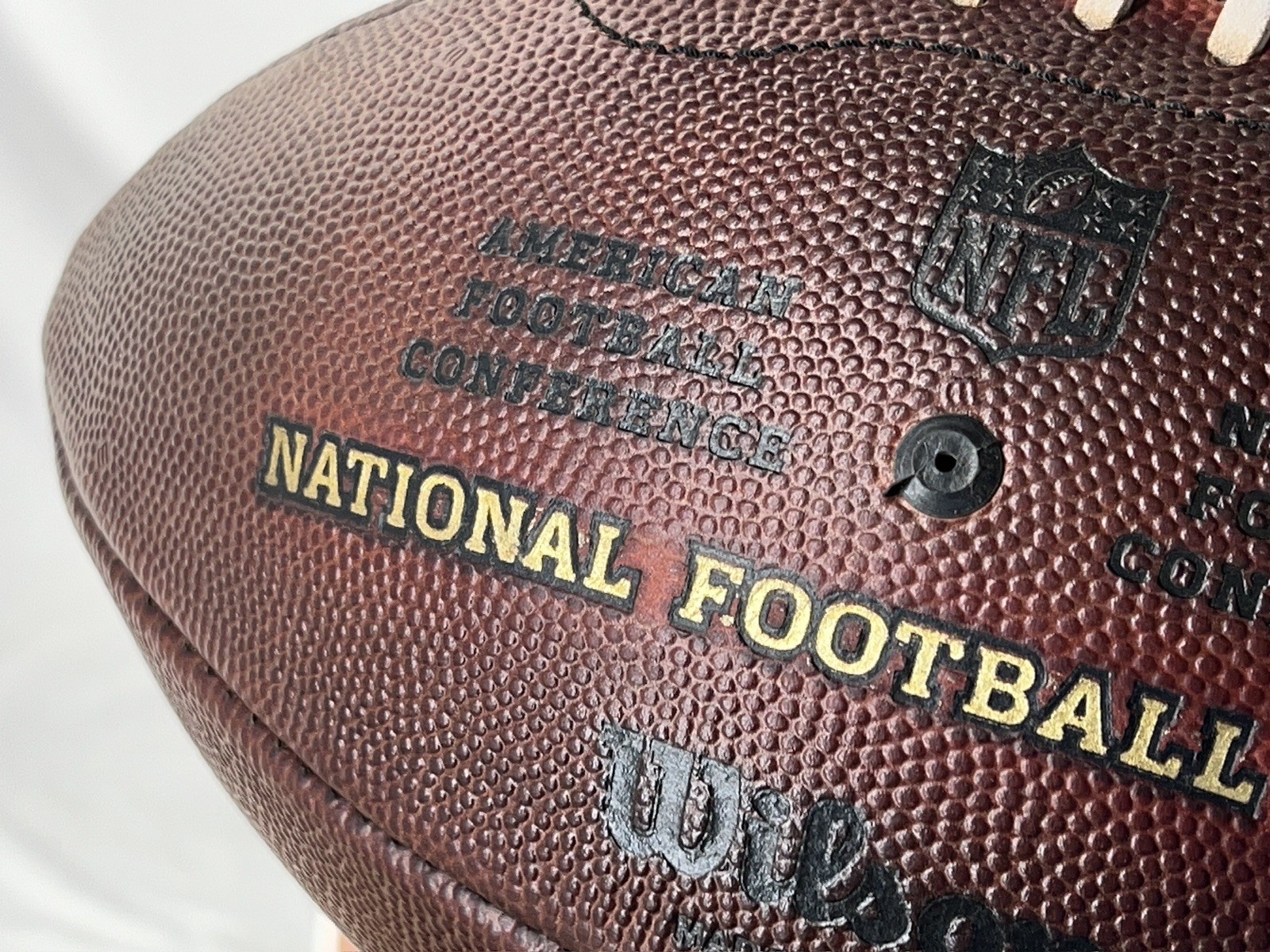 RAMS LOGO - NFL "The Duke" Wilson Football - Game Ball - Prepped & Conditioned