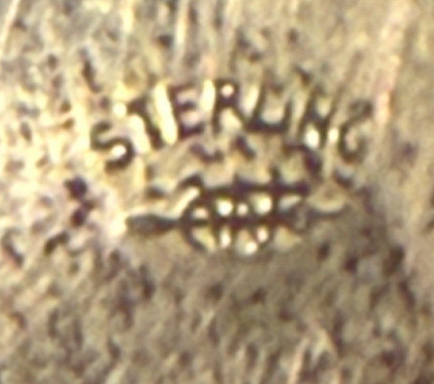 Set 6-ANTIQUE WEBSTER STERLING Open Salt Cellars /Shell Spoons-Orig Display Case