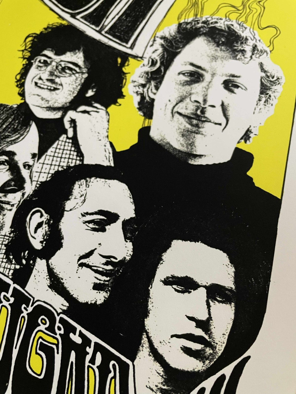 Country Joe and The Fish Band AFTERTHOUGHT 67 Canada Concert Poster 2nd Printing