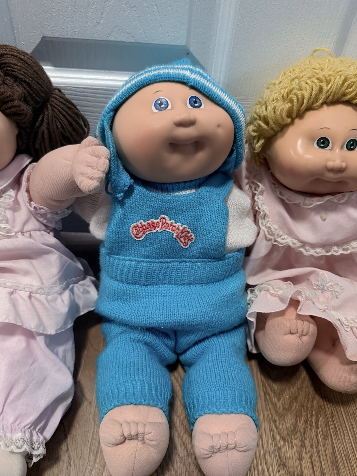 Lot of 3 Vintage 1982 Cabbage Patch Dolls