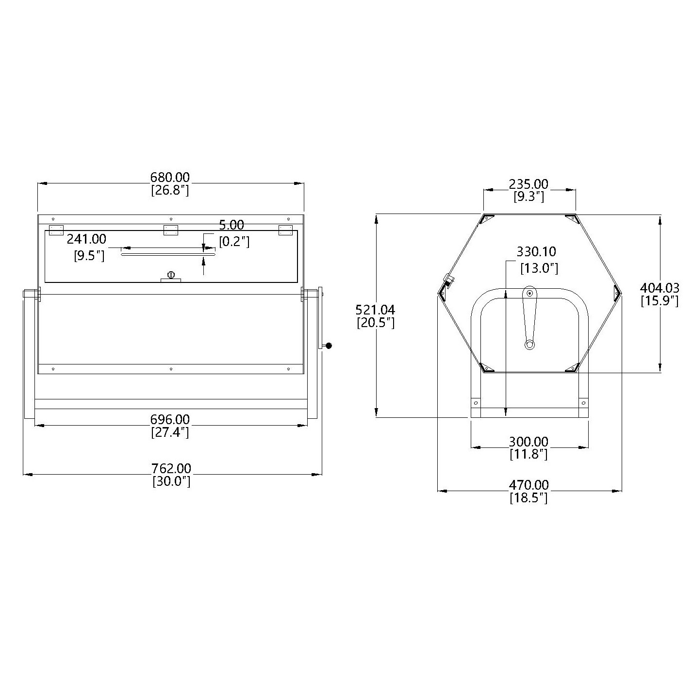 30x18x20" large Clear Acrylic Raffle Drum Metal Stand, Lucky Draw Ticket Box