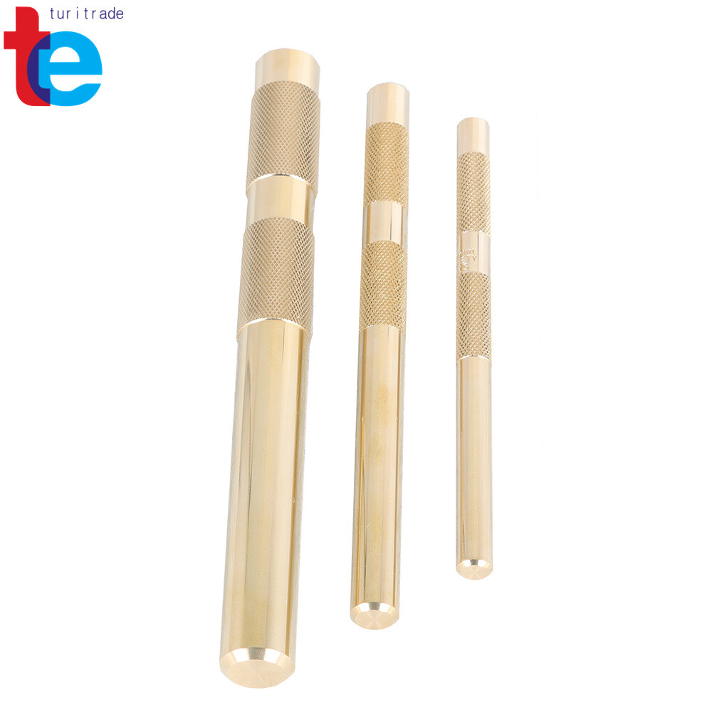 Set 3-Piece Brass Drift Punch Replace for 61360 3/8" to 3/4"
