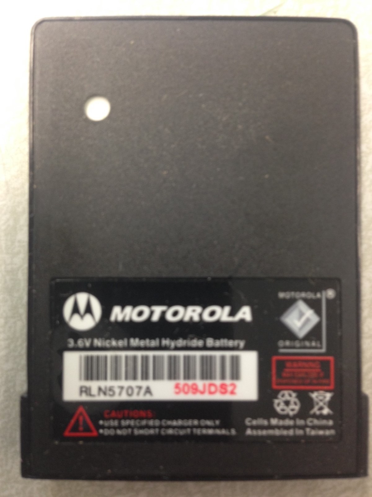 NEW OEM QTY-5 FIVE MOTOROLA MINITOR V 5 PAGER BATTERY RLN5707 RLN5707A Batteries
