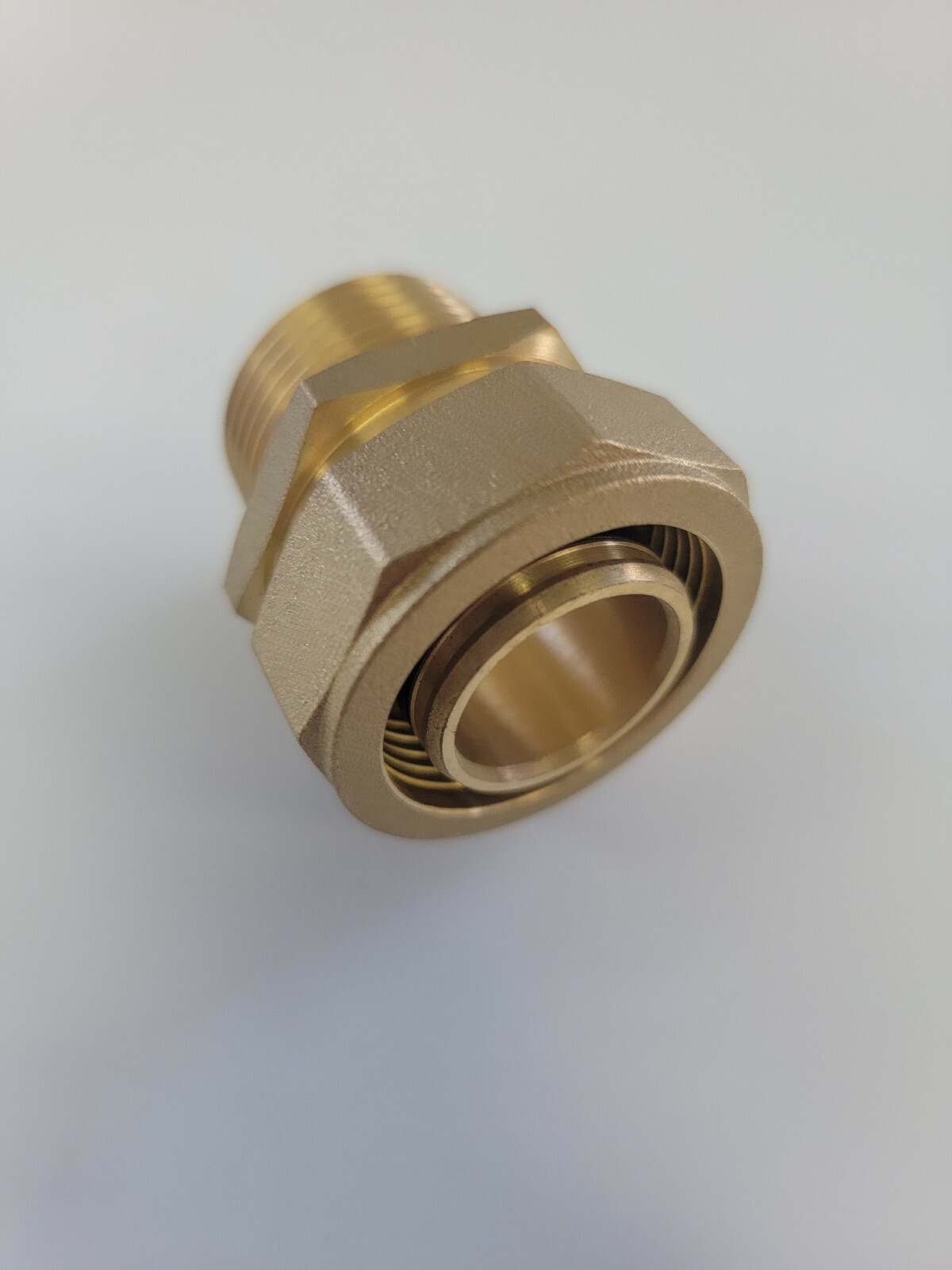 1" Pex-al-Pex / Kitec Compression Fitting to MPT Male Pipe Thread