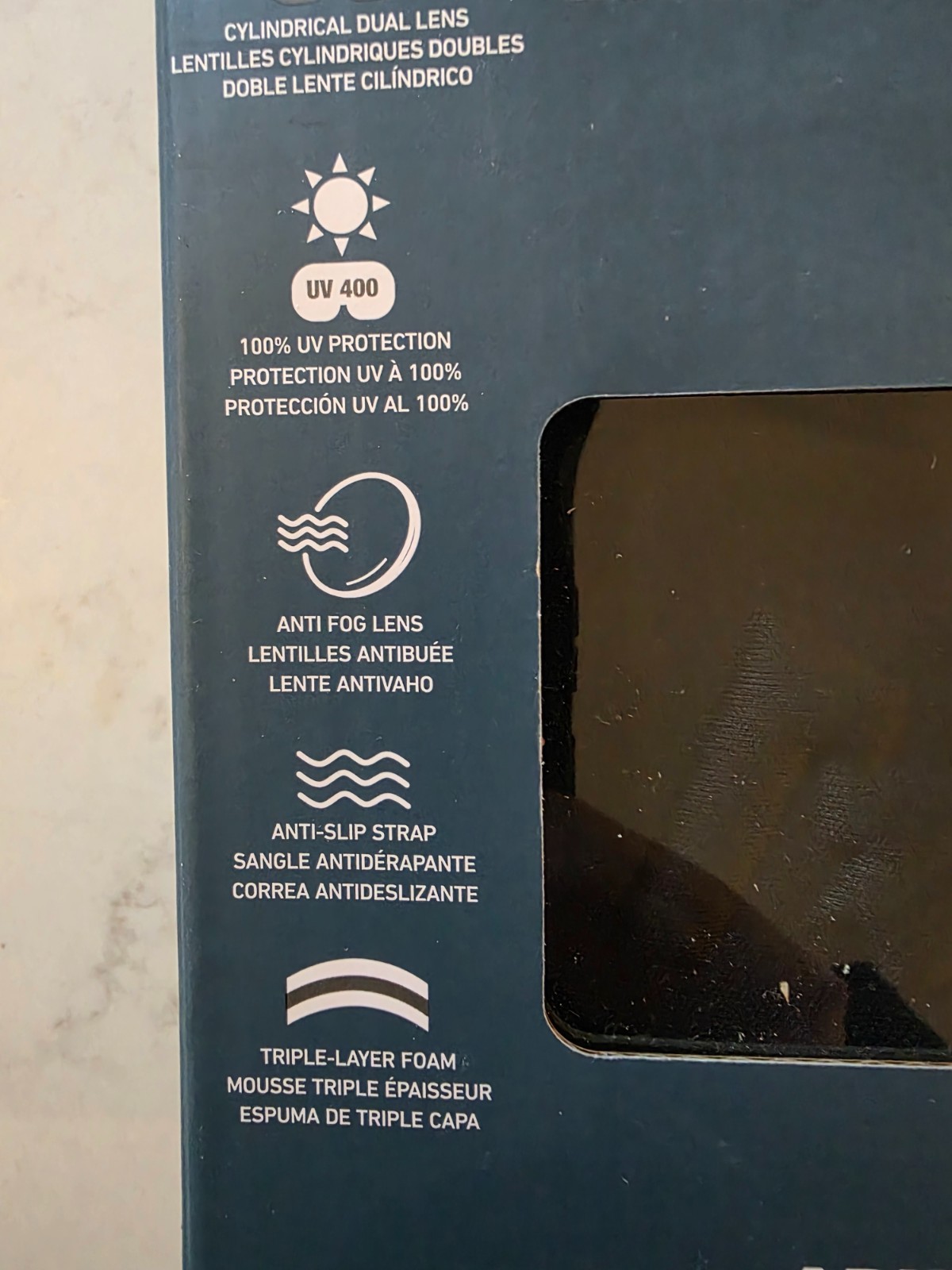 BLUESKY Adult Snow Goggles w/ Magnetic Quick Change Lens System, 2 Lenses, NIB