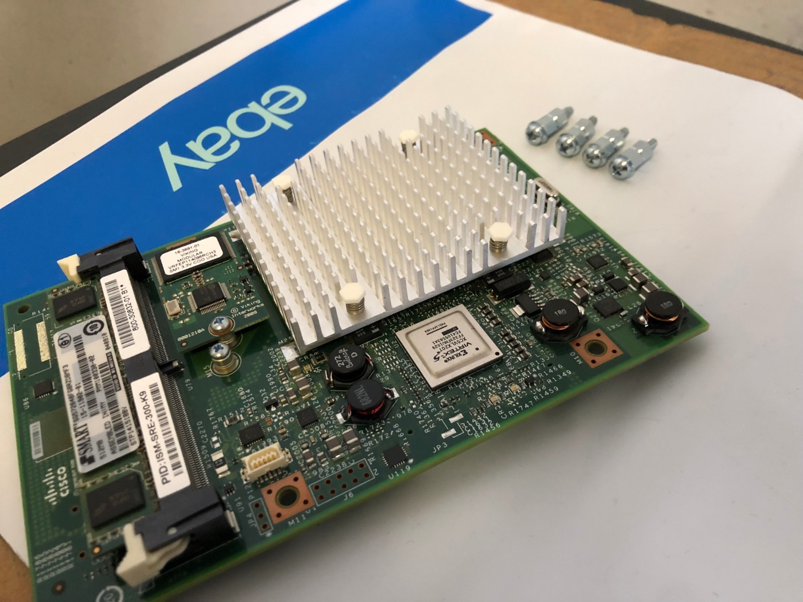 CISCO ISM-SRE-300-K9 Voicemail Service Ready Engine 4GB CUE 8.6.12 ISM SRE 300