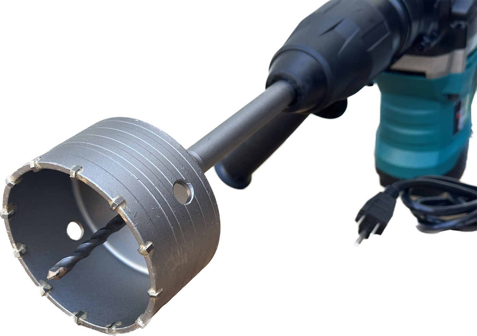 1600W SDS Max Rotary Hammer Drill Chipping Hammers Chisels & Concrete Hole Saw