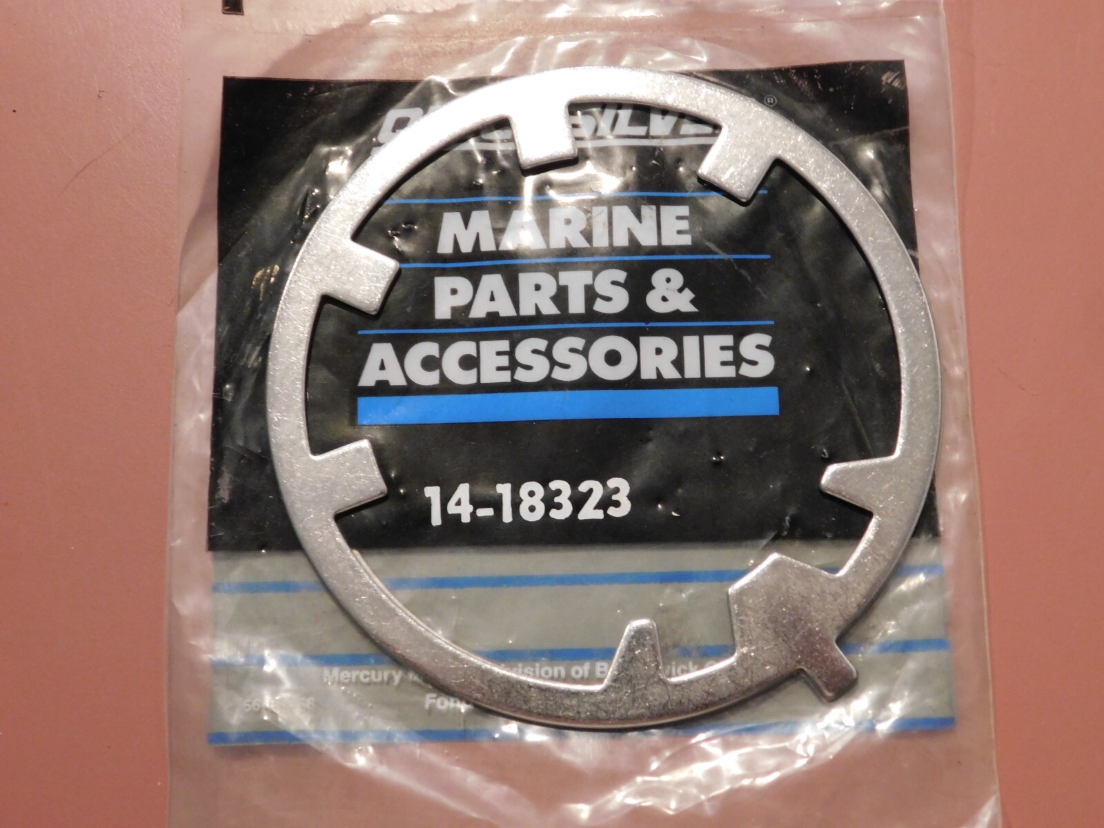 Mercury Quicksilver 14-18323 Tab Washer BRAND NEW Alpha 1 R/MR 1 Gen 1 & Gen II