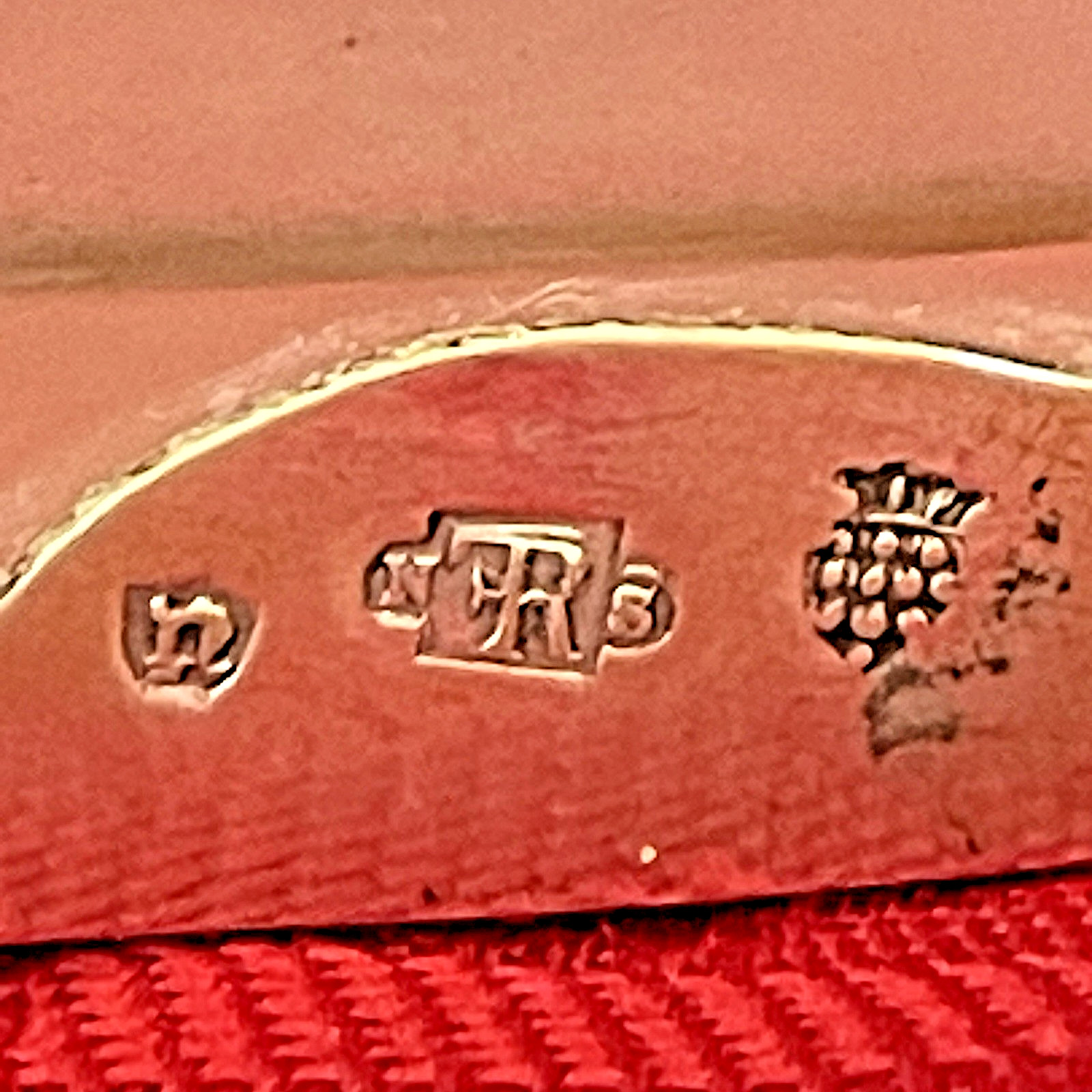 ANTIQUE GERMAN HANAU .800 SILVER OVERLAY ON ETCHED DECANTER