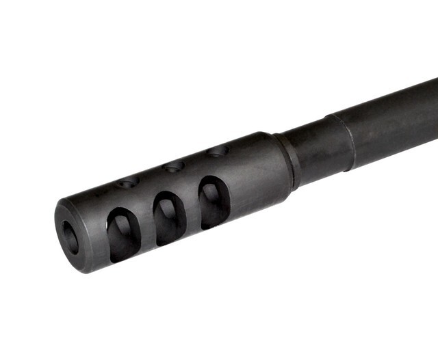 Steel 11/16x24 TPI Thread Competition Muzzle Brake Compensator For .450/.458