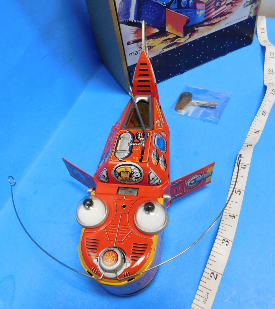 ! SPACE WHALE F.D.C.U 9.3 SAINT JOHN MARXU INT IN CUSTOM BOX RARE *ST