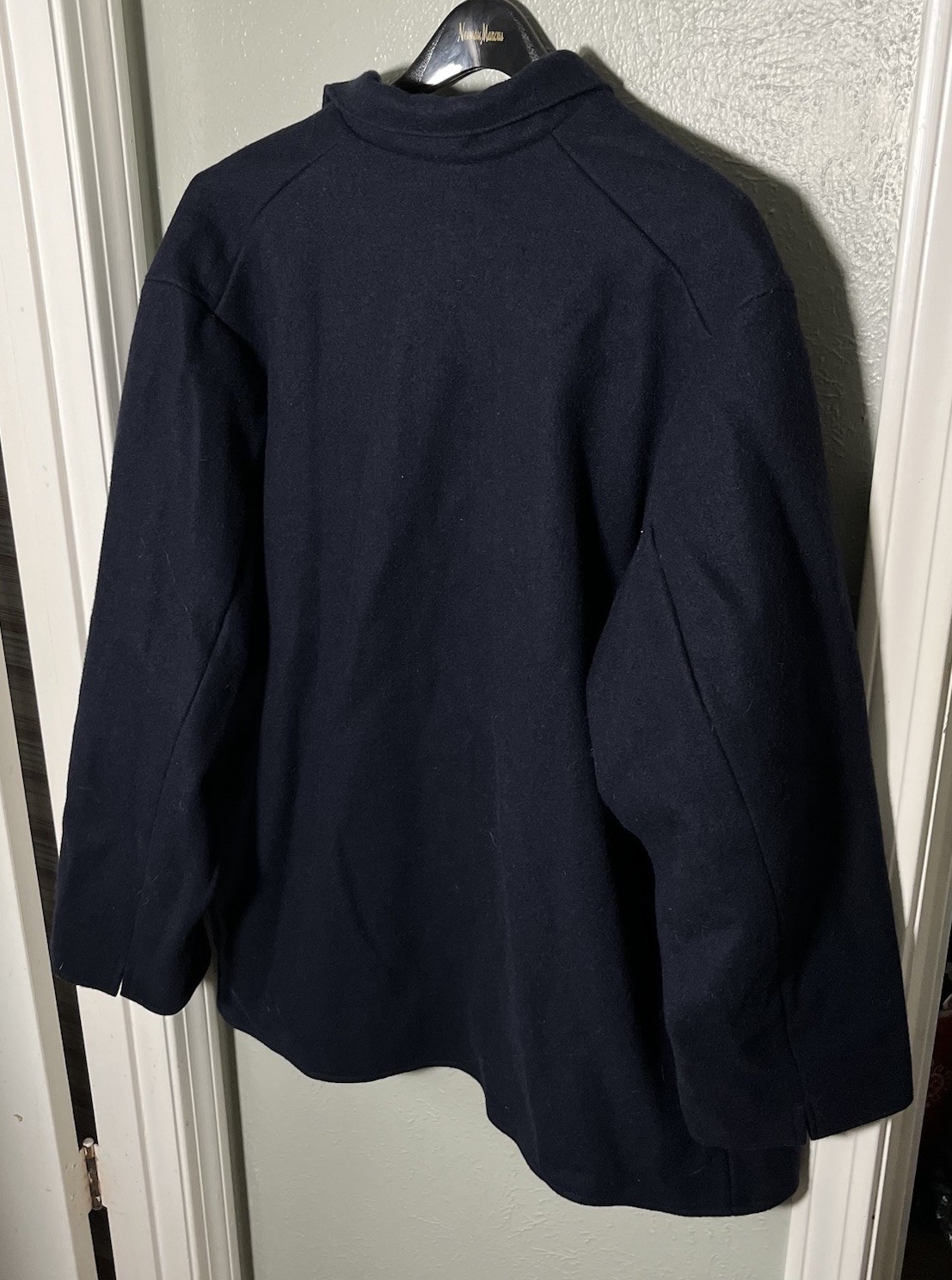 Civil War Union Wool Sack Coat Navy Blue Size 50 Repro by C&C Sutlery USA Made