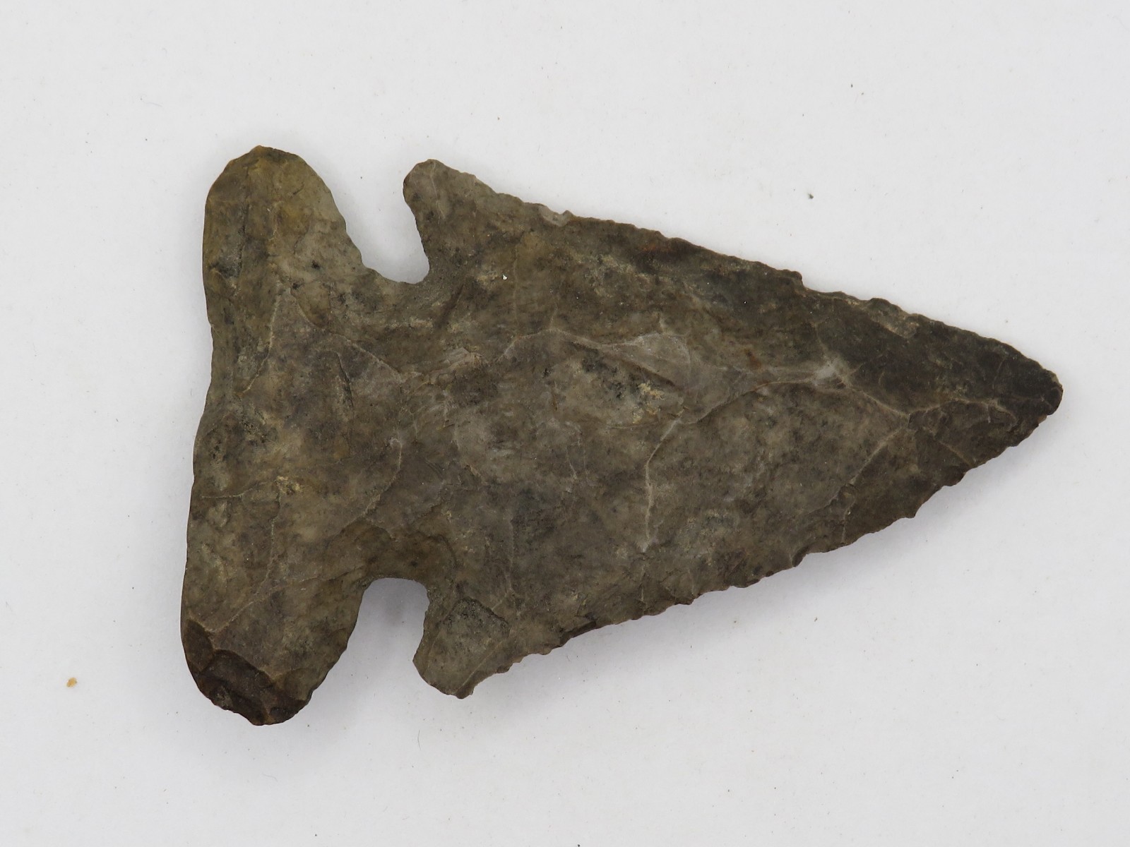 2 5/8" INDIAN ARROWHEAD AUTHENTIC - THEBES PROJECTILE POINT - OHIO*