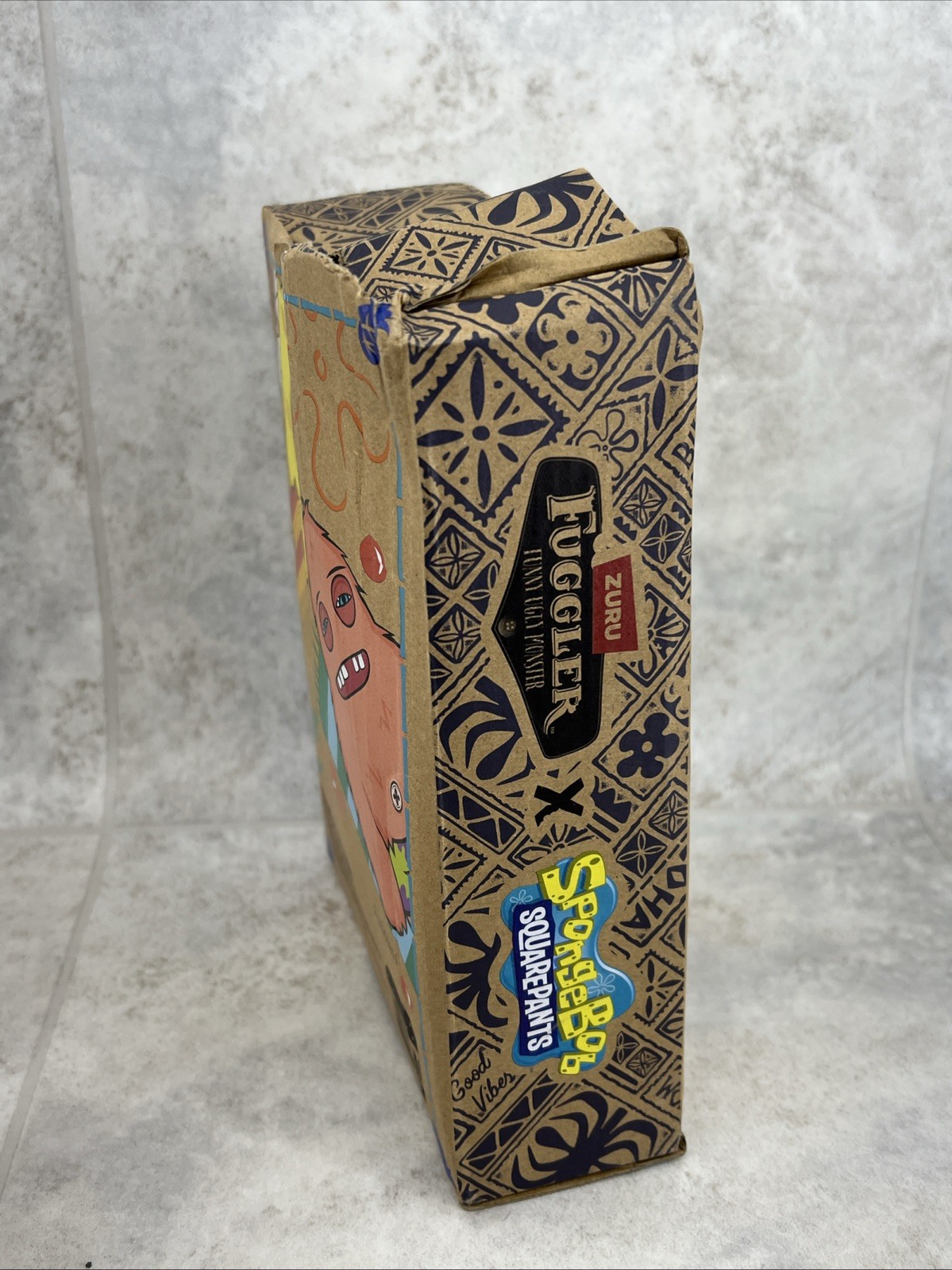 Fuggler Spongebob Squarepants 9" Plush - Spongebob- New- Damaged Box See Pics