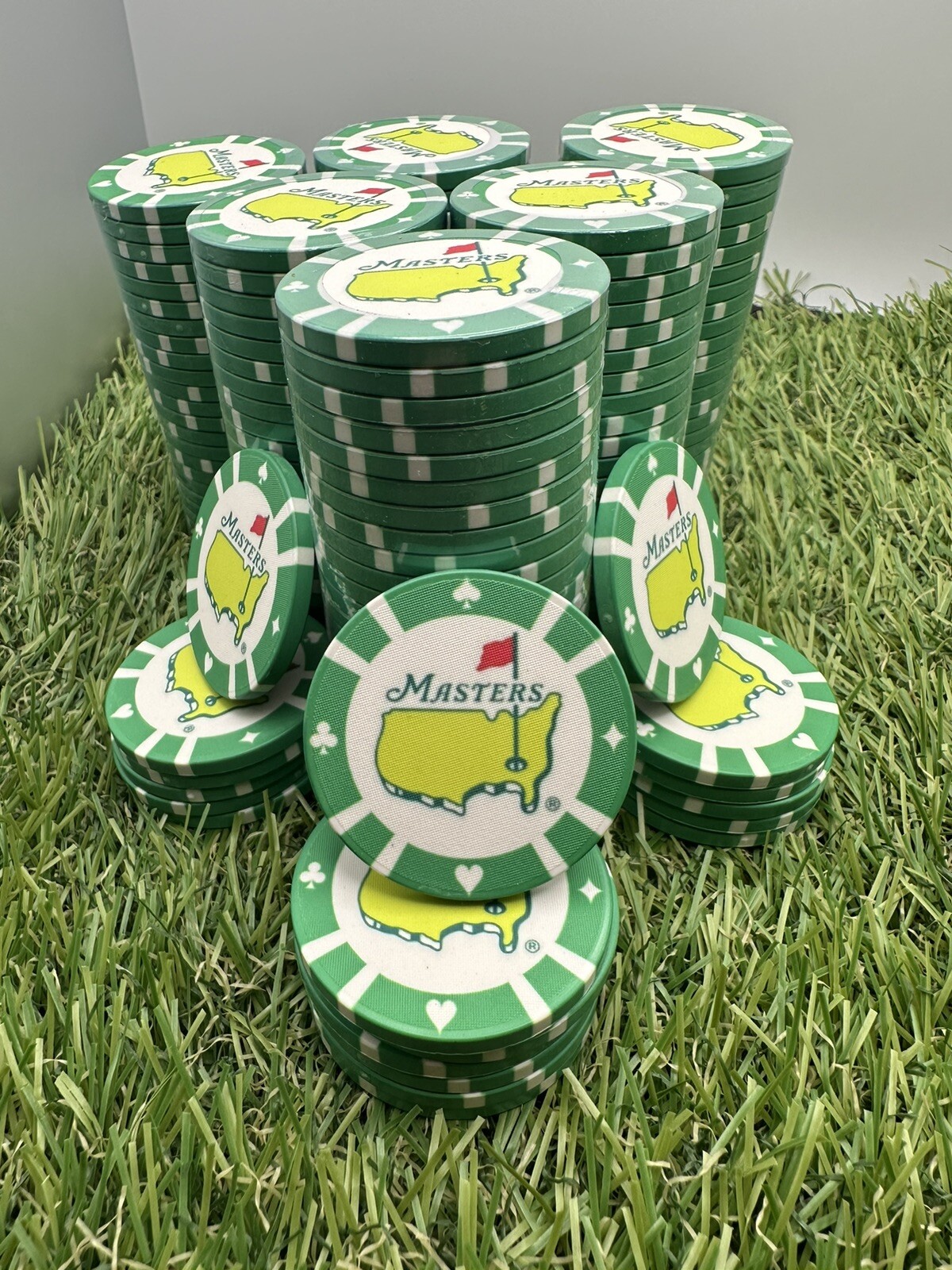 (25 PACK) 2024 Masters Augusta National Poker Chips / Golf Ball Marker PRO-SHOP