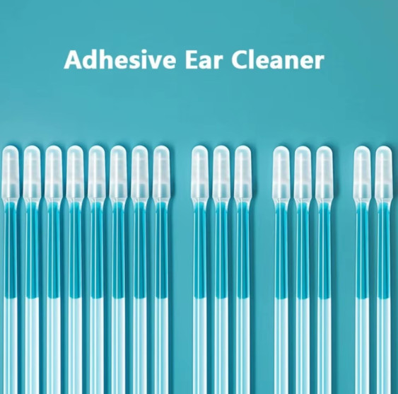24PCS Disposable Silicone Sticky Ear Wax Remover Cleaner Kids Adults S/L
