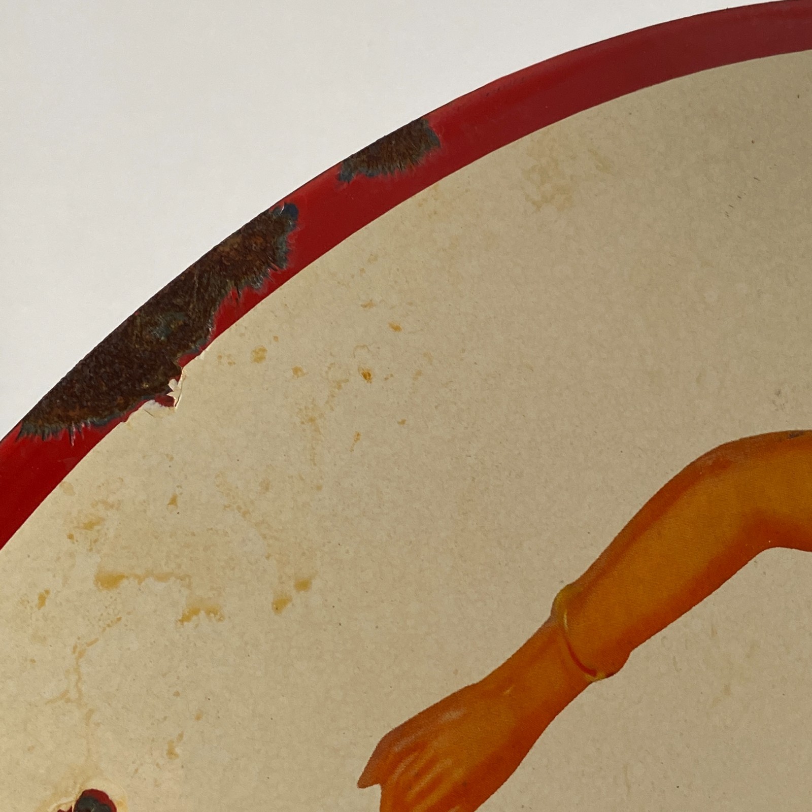 Veedol Enamel Sign - Ø 50cm (19.7") - Nice Motor Oil Collector Advertising Decor