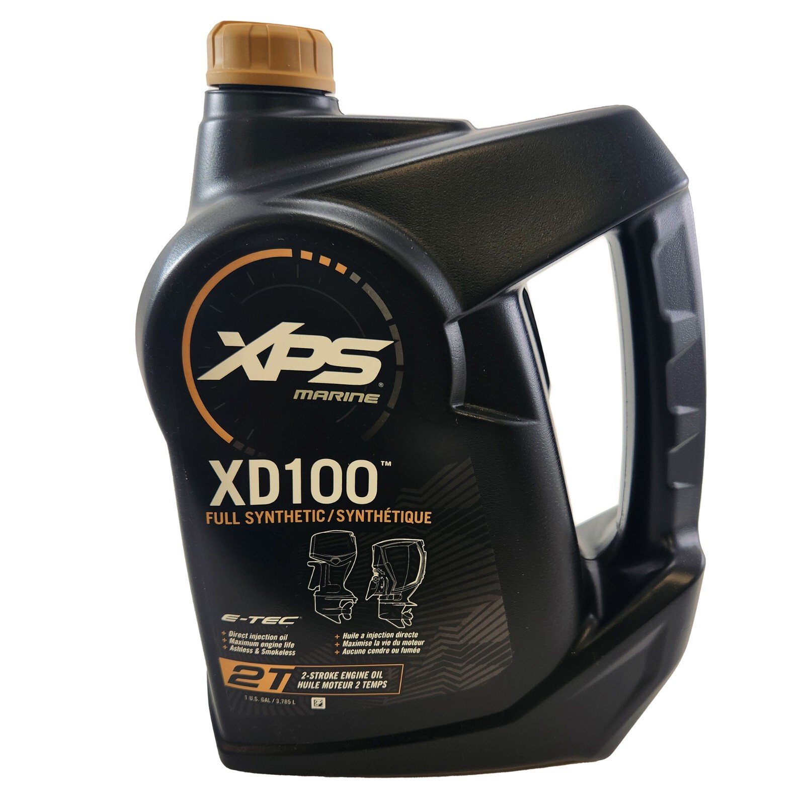 BRP 779711 XD100 Synthetic 2-Stroke Engine Oil - 1 Gallon