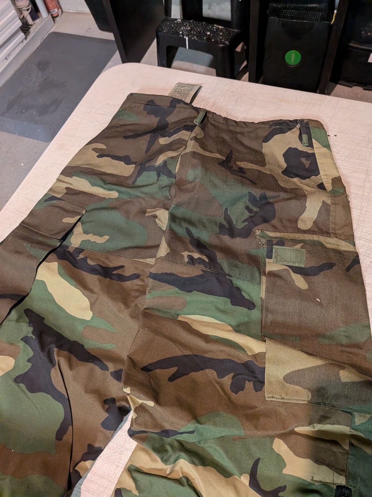 Military Cold/Wet Weather Trouser Woodland BDU Gore-Tex Pants Small/Regular